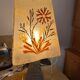 Lampe artisanale Ploum, 1970