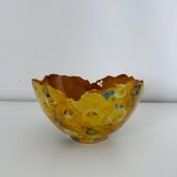 Artist's signed bowl