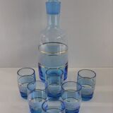 Vintage granite liqueur service