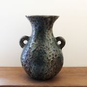 Vase à oreilles en céramique d'Accolay