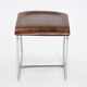 1930s chrome bauhaus stool ,czechoslovakia