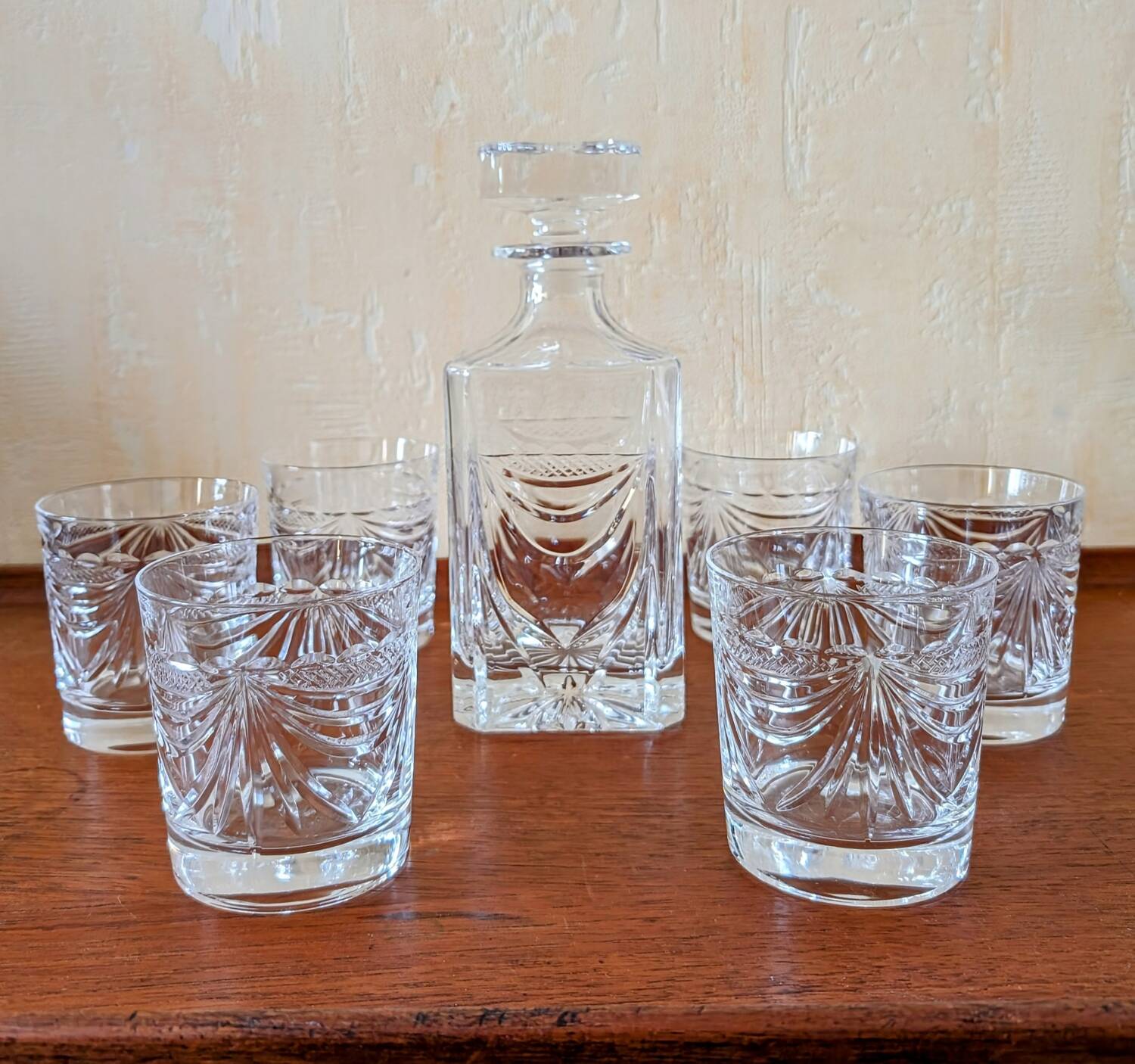 Crystal Whiskey Service