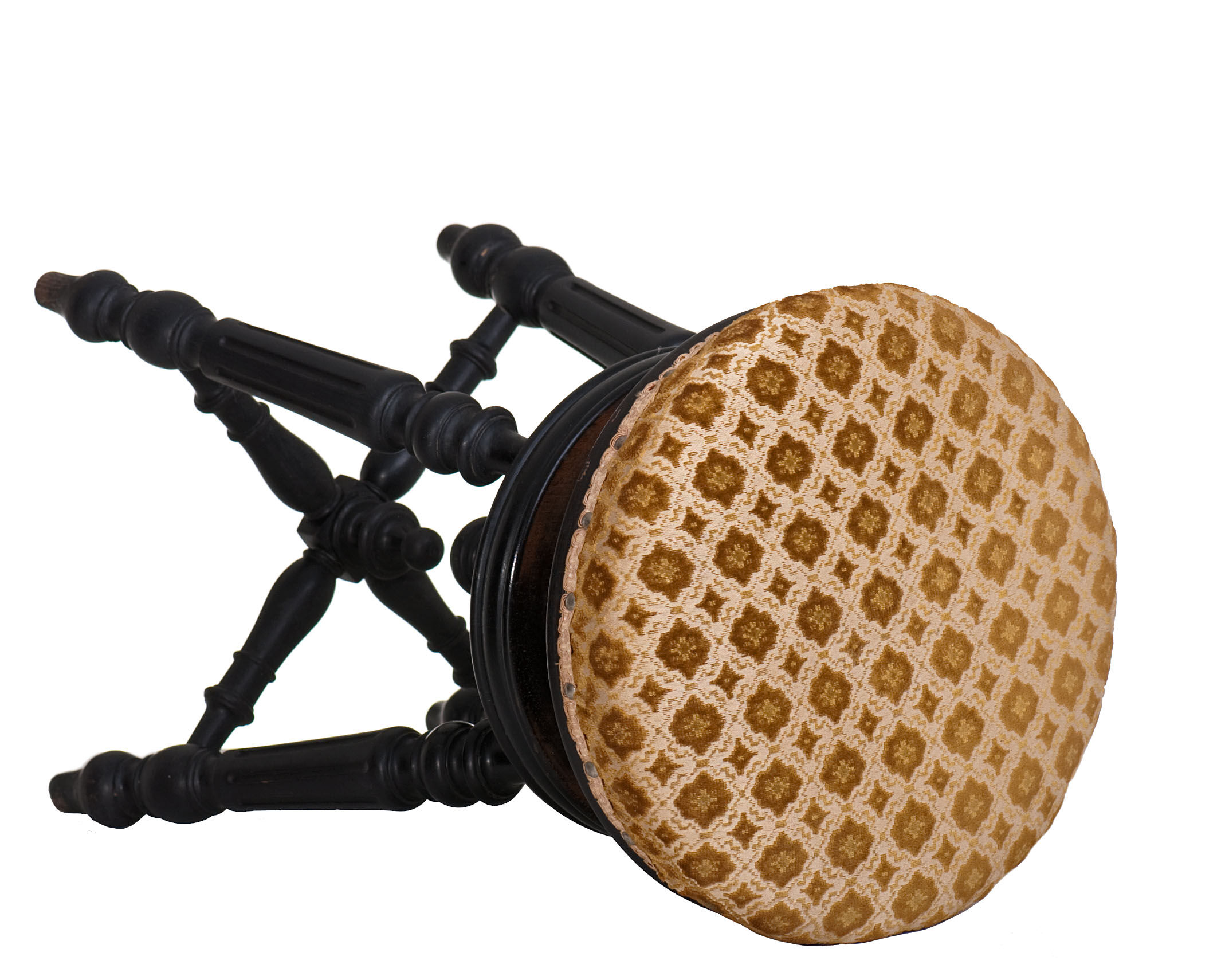 Adjustable seated piano stool Napoleon 3