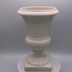 Medici vase in white porcelain