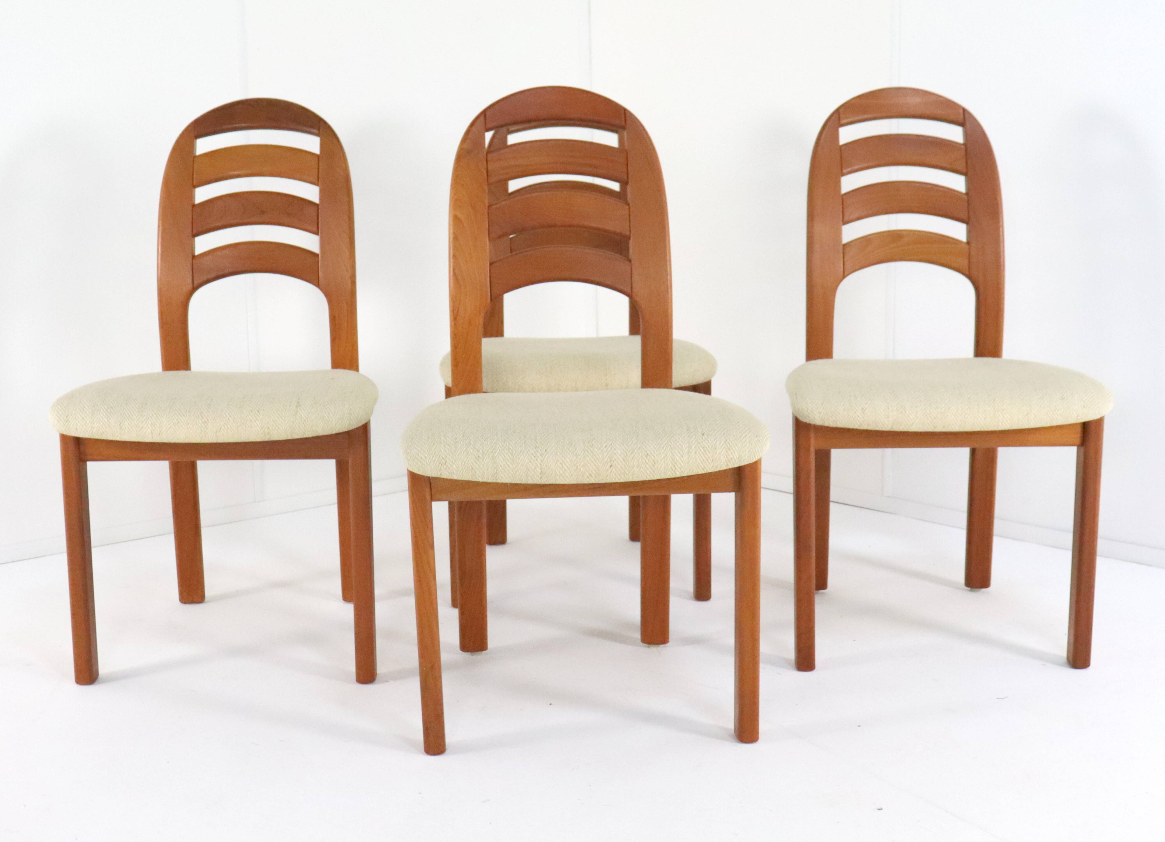 Set van 4 Holstebro stoelen 'Faster'