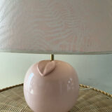 Lamp ceramic apple 80s