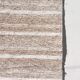 Handwoven recycled cotton rug - 40 x 60 cm