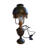 Electrified antique lamp