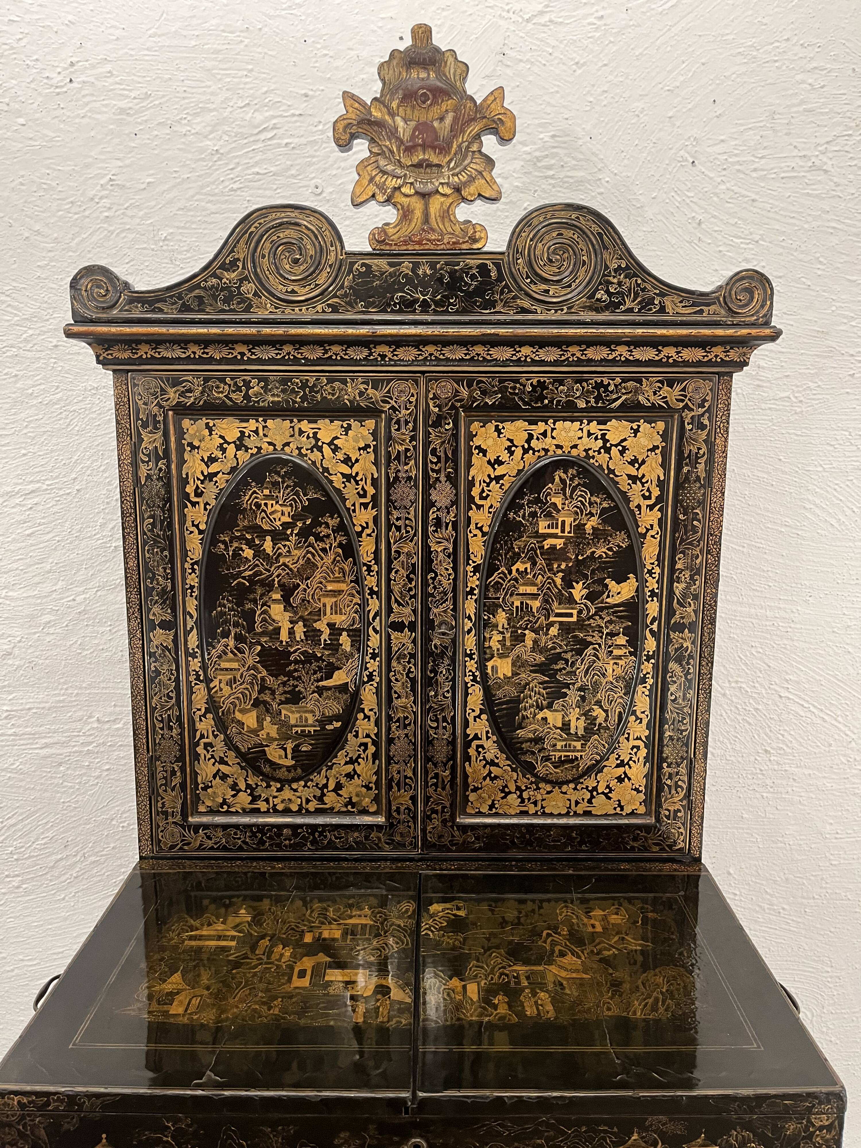 19th century Japanese-style office furniture