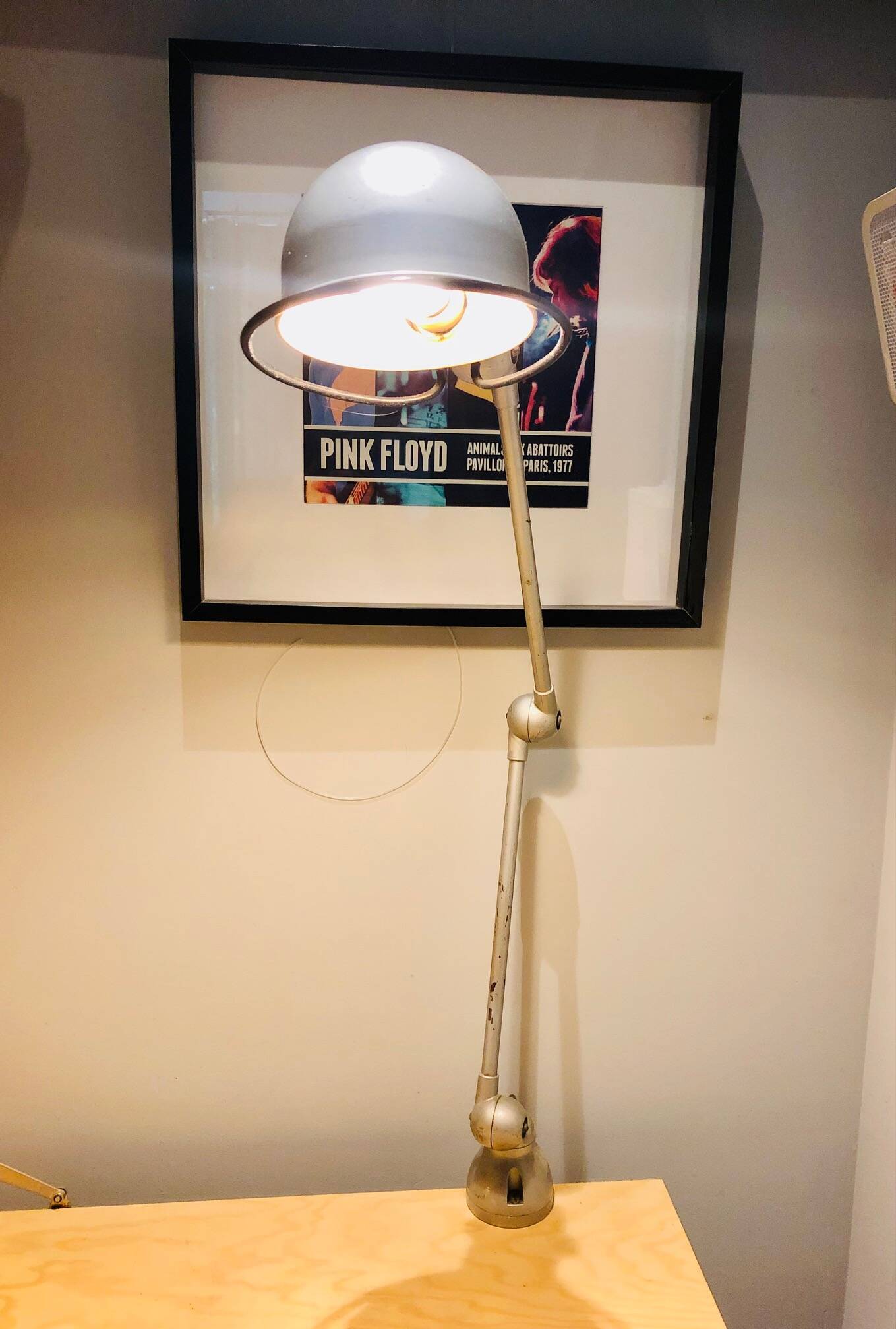 Old JIELDE workshop lamp