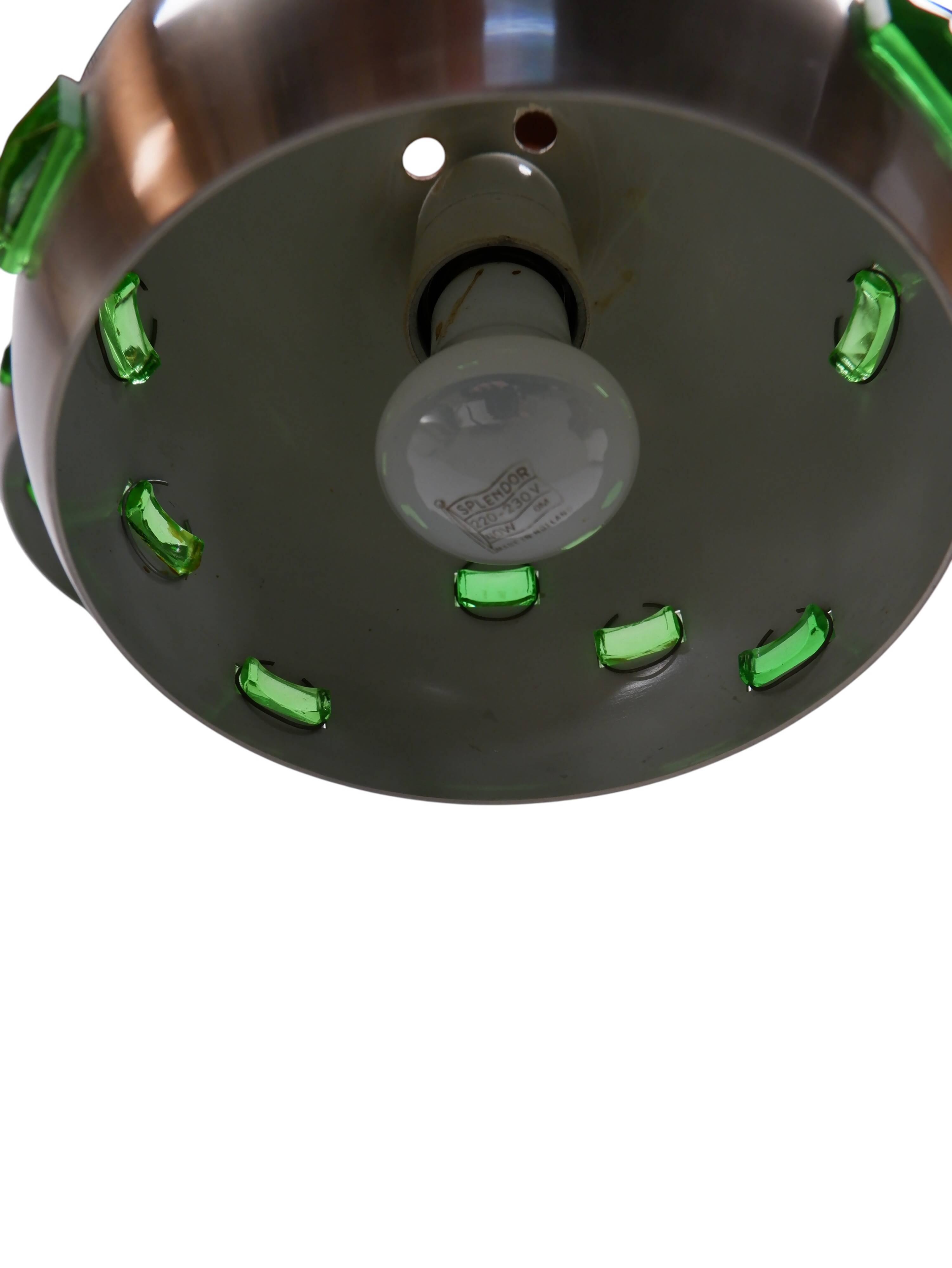 Space age cascade hanging lamp, 1970s