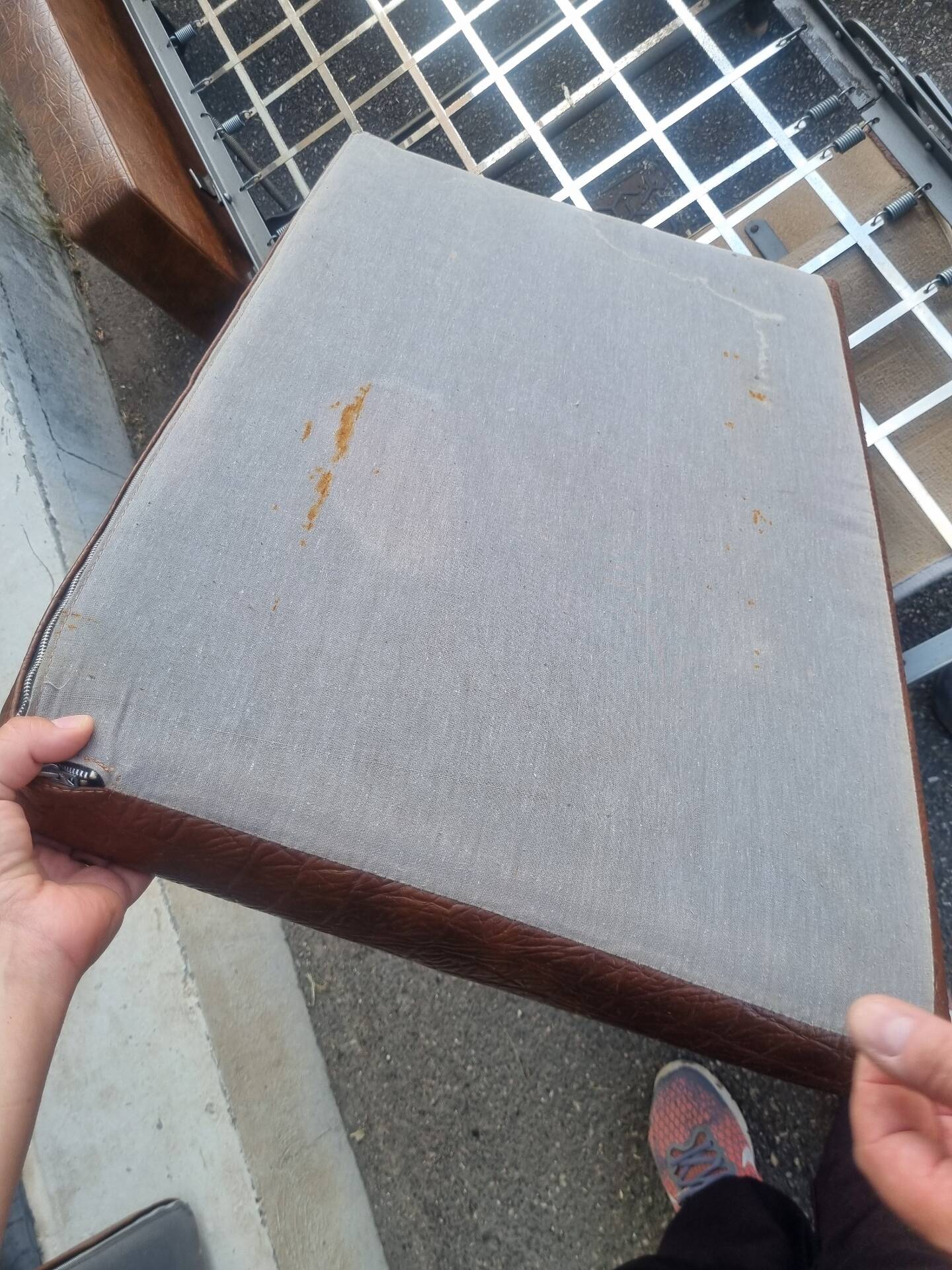 Pair of vintage sofa beds