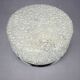 Mid-century recessed ceiling light with bubbled glass, Czechoslovakia, 1960s.