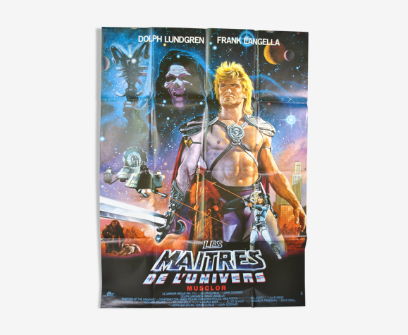 Affiche de cinéma Les maitres de l'univers 1987