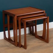 G plan quadrille nest of three coffee tables, 1960
