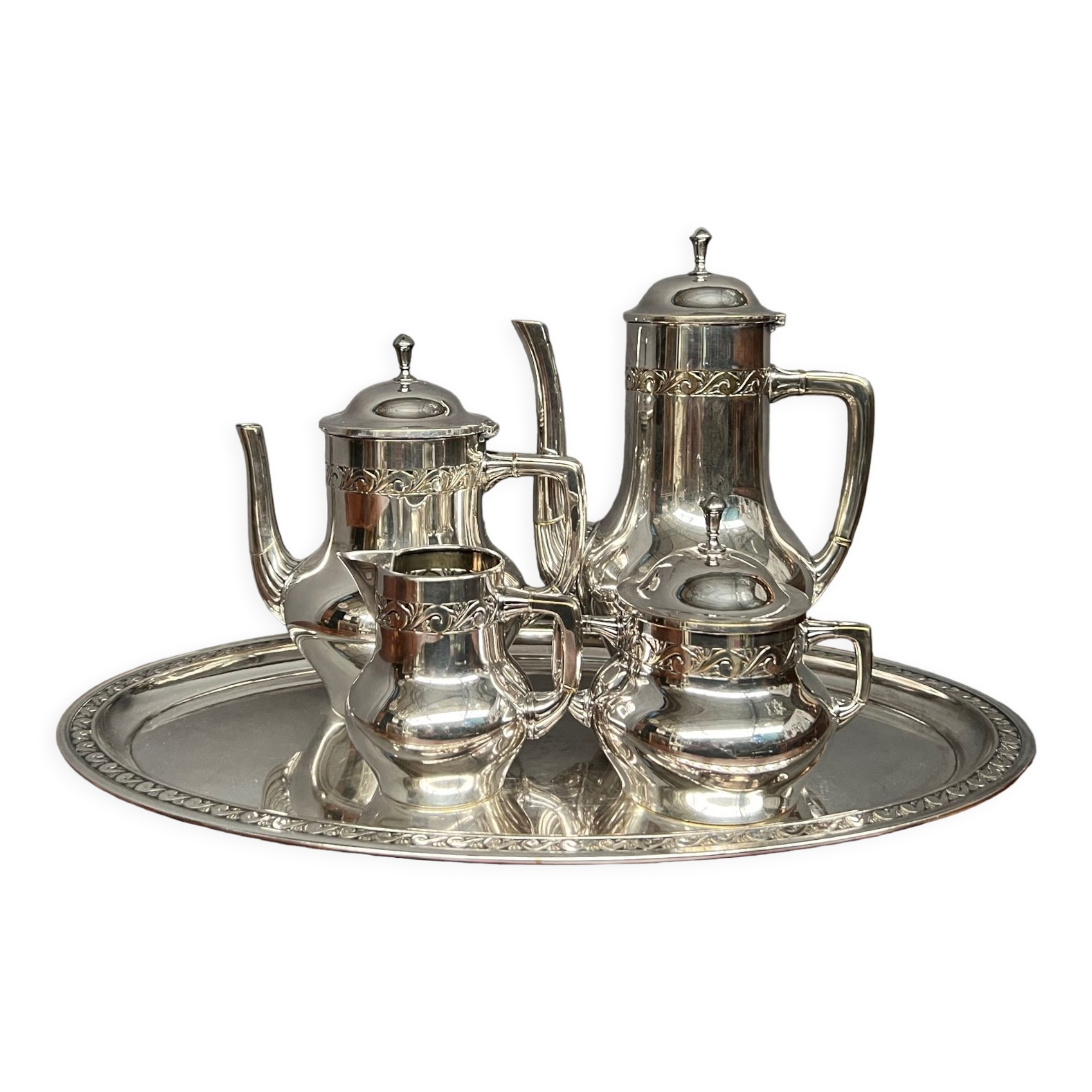 Art Deco tea and coffee service