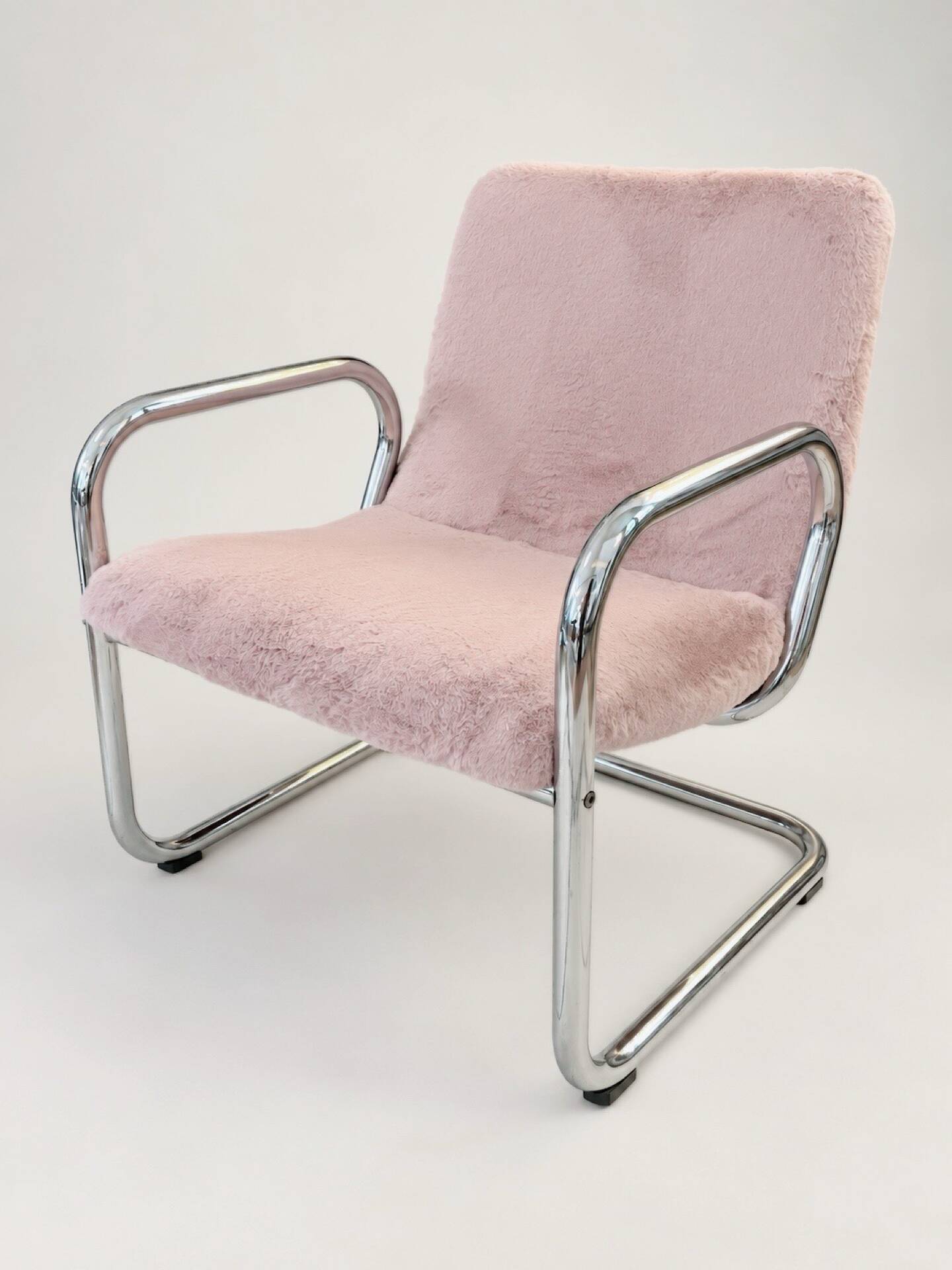 Vintage tubular armchair