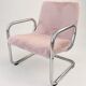 Vintage tubular armchair