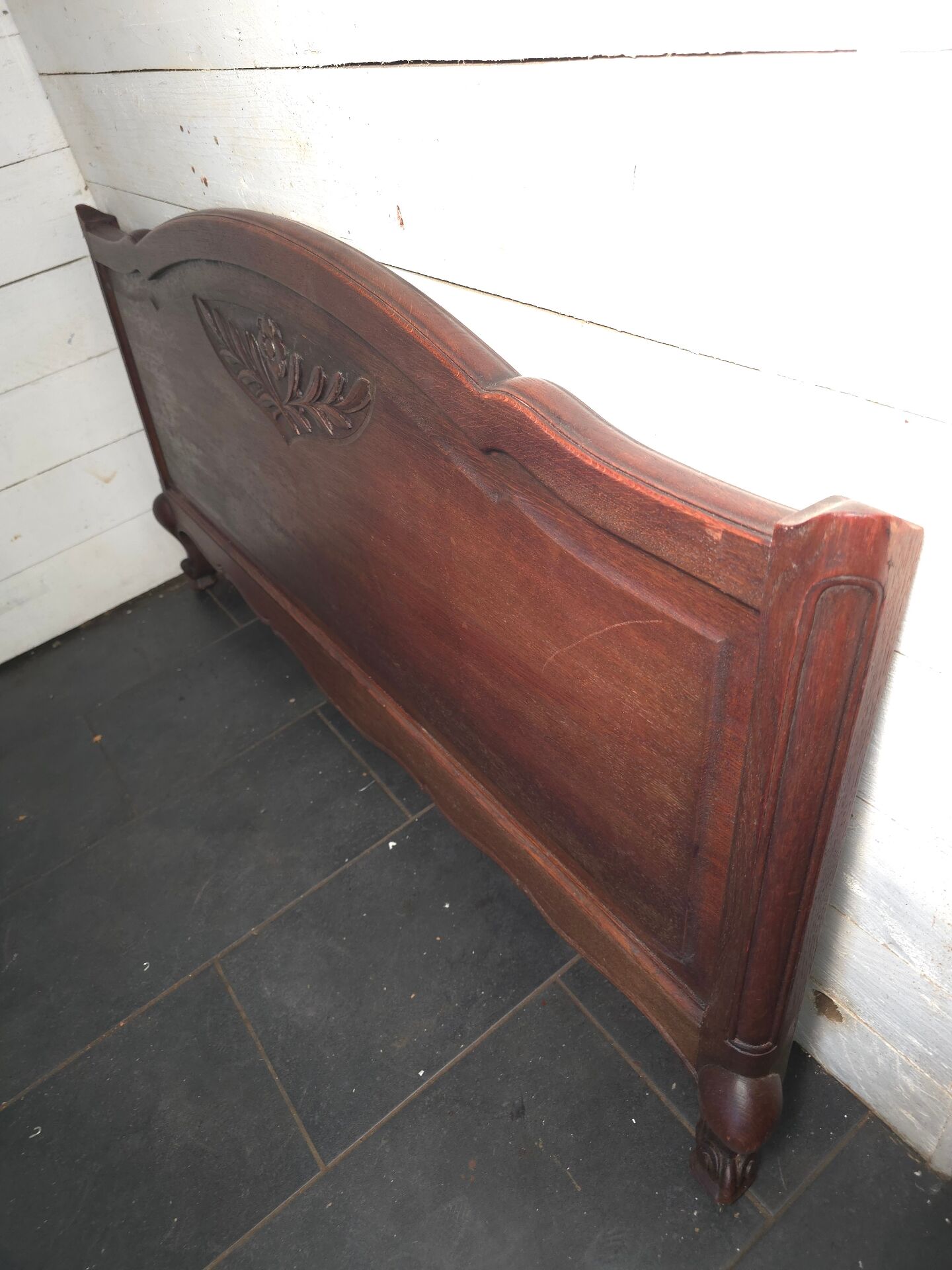 Oak headboard