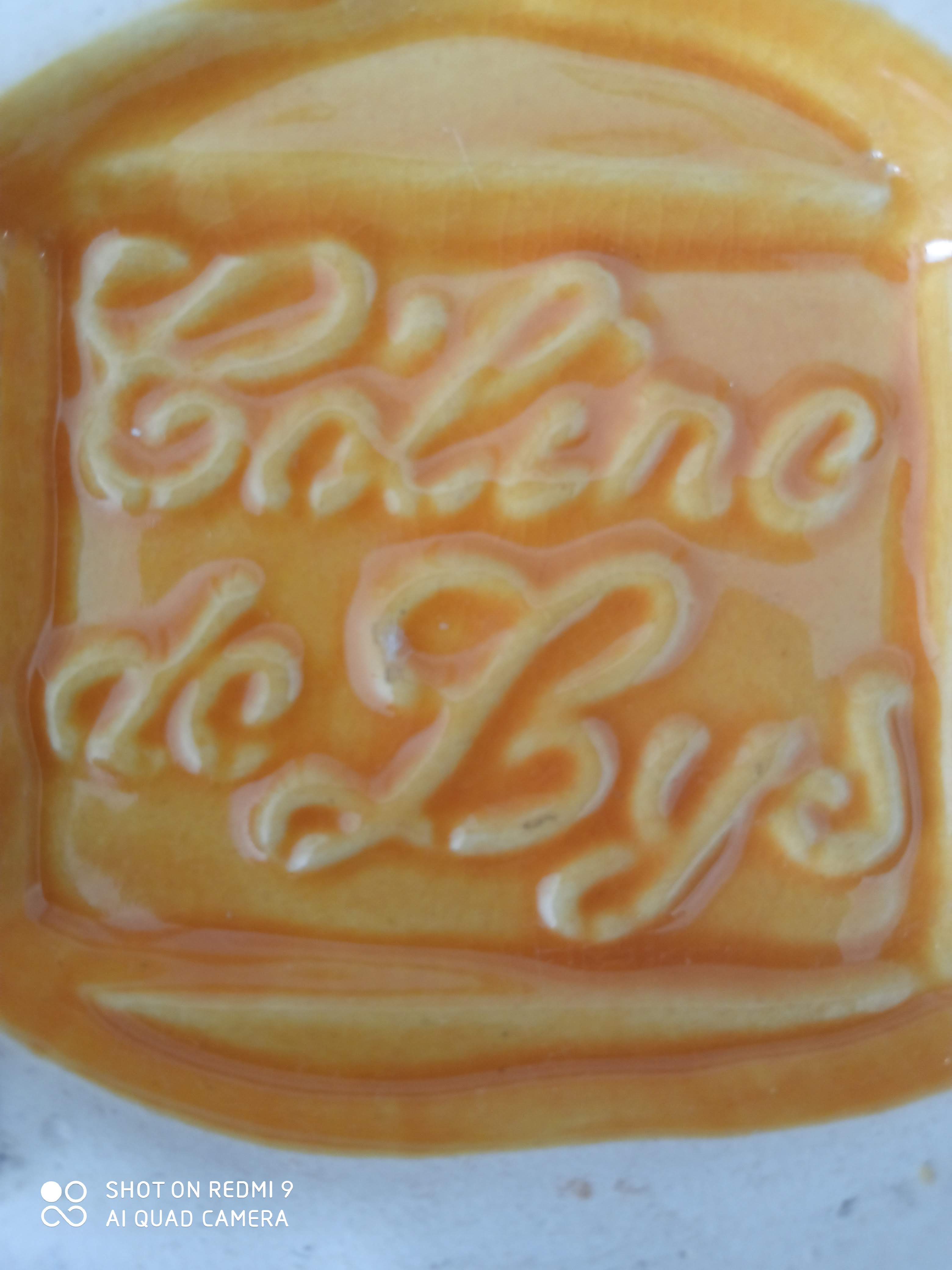 Free-form ceramic vase