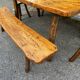 Table, bancs et tabourets Brutaliste