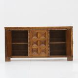 Spanish Brutalist Sideboard solid wood