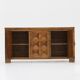Spanish Brutalist Sideboard solid wood