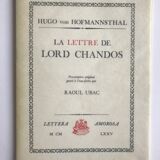 Original etching signed and justified by Raoul UBAC, Letter from Los Chandos, 1975