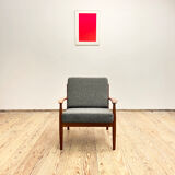 Mid Century Modern Teak armchair or easy chair by Grete Jalk for France & Son, Danish Design, 1950er