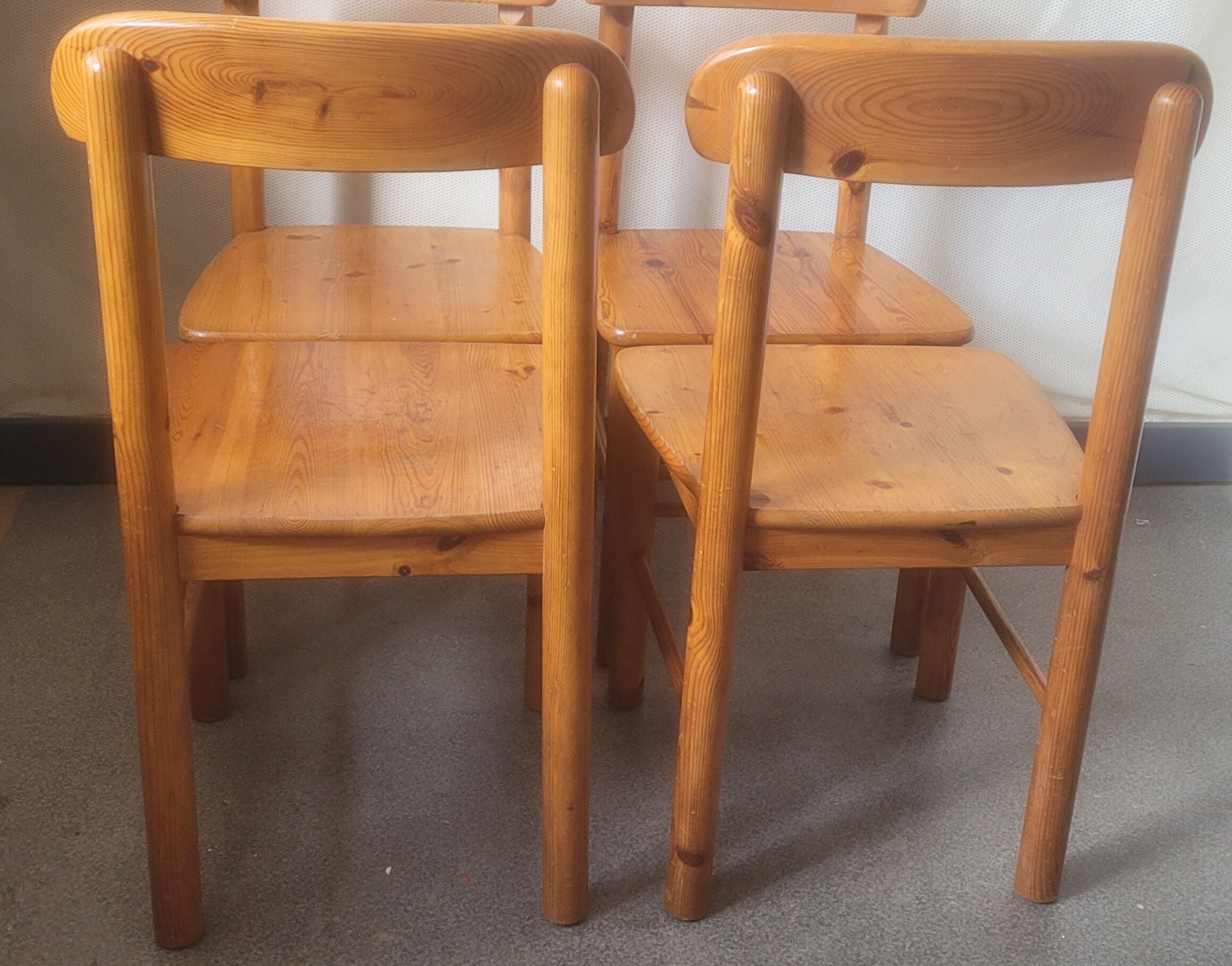 Danish pine chair Rainer Daumiller