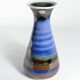 Large Polychrome Stoneware Vase by Gösta Millberg, Rörstrand, Sweden, 1960s