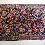Tapis persan Mahal fait main, Iran.