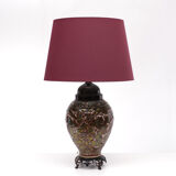 Ceramic and Bronze Table Lamp, 1960s England