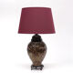 Ceramic and Bronze Table Lamp, 1960s England