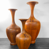 Set of 3 Maurice Bonami vases