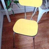 Chaise formica jaune