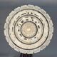 Mid-century design Doria Leuchten glass chandelier, 1970s