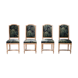 Set de 4 chaises de style Louis