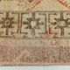 Cream Beige Turkish Vintage Runner Rug, 80x224Cm