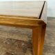 Vintage light wood coffee table from the 1960s