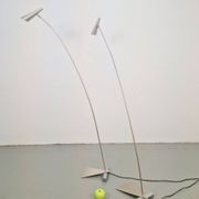 Postmodern Arch Metal Reading Floor Lamps from Hala Zeist, 1980s, Set of 2