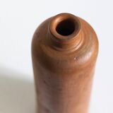 Vintage brown stoneware bottle