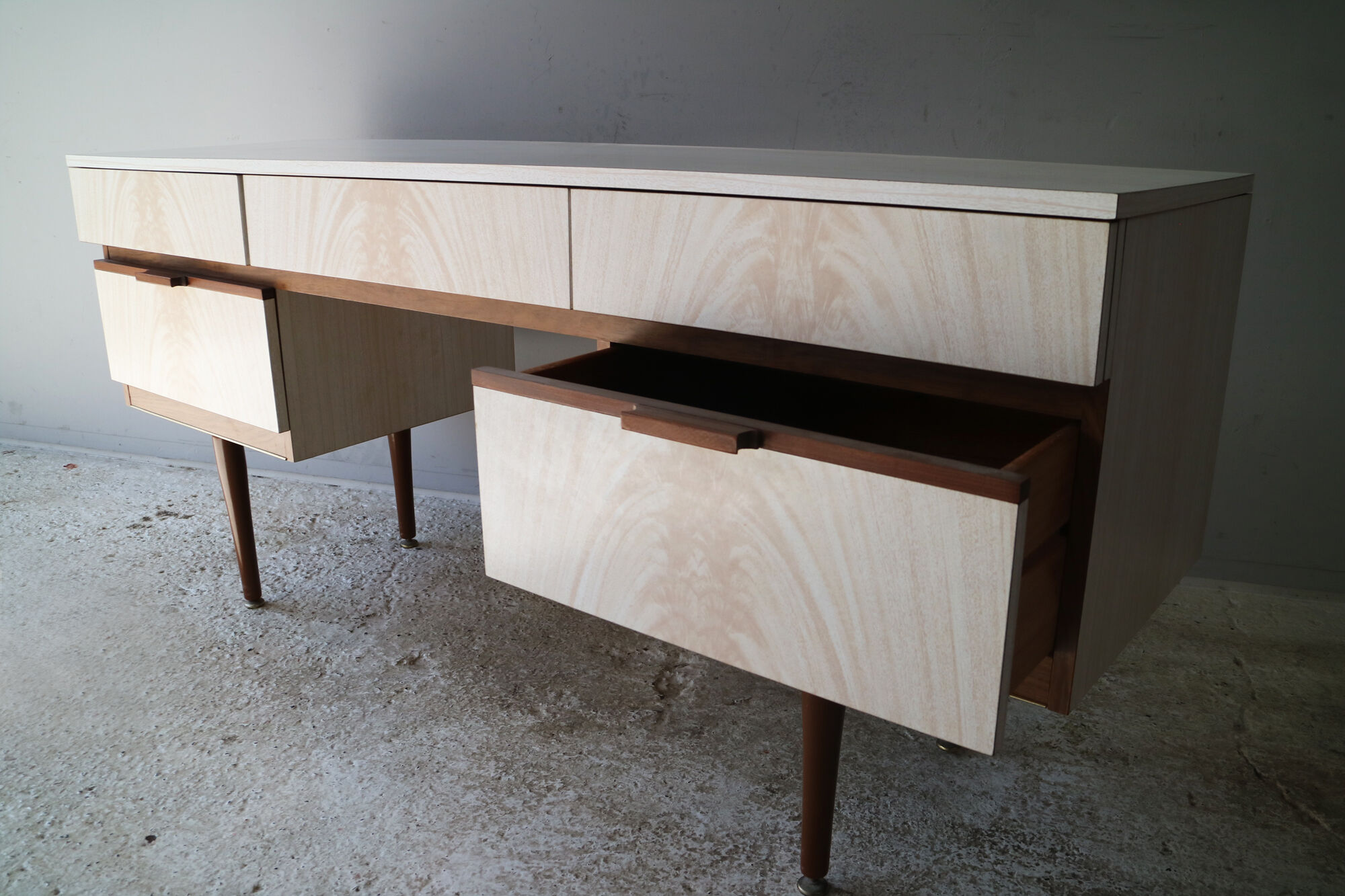 1970’s mid century formica and teak desk