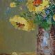Tableau « Nature morte aux fleurs dans un vase »