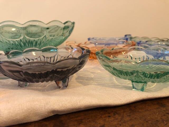 Vintage dessert service