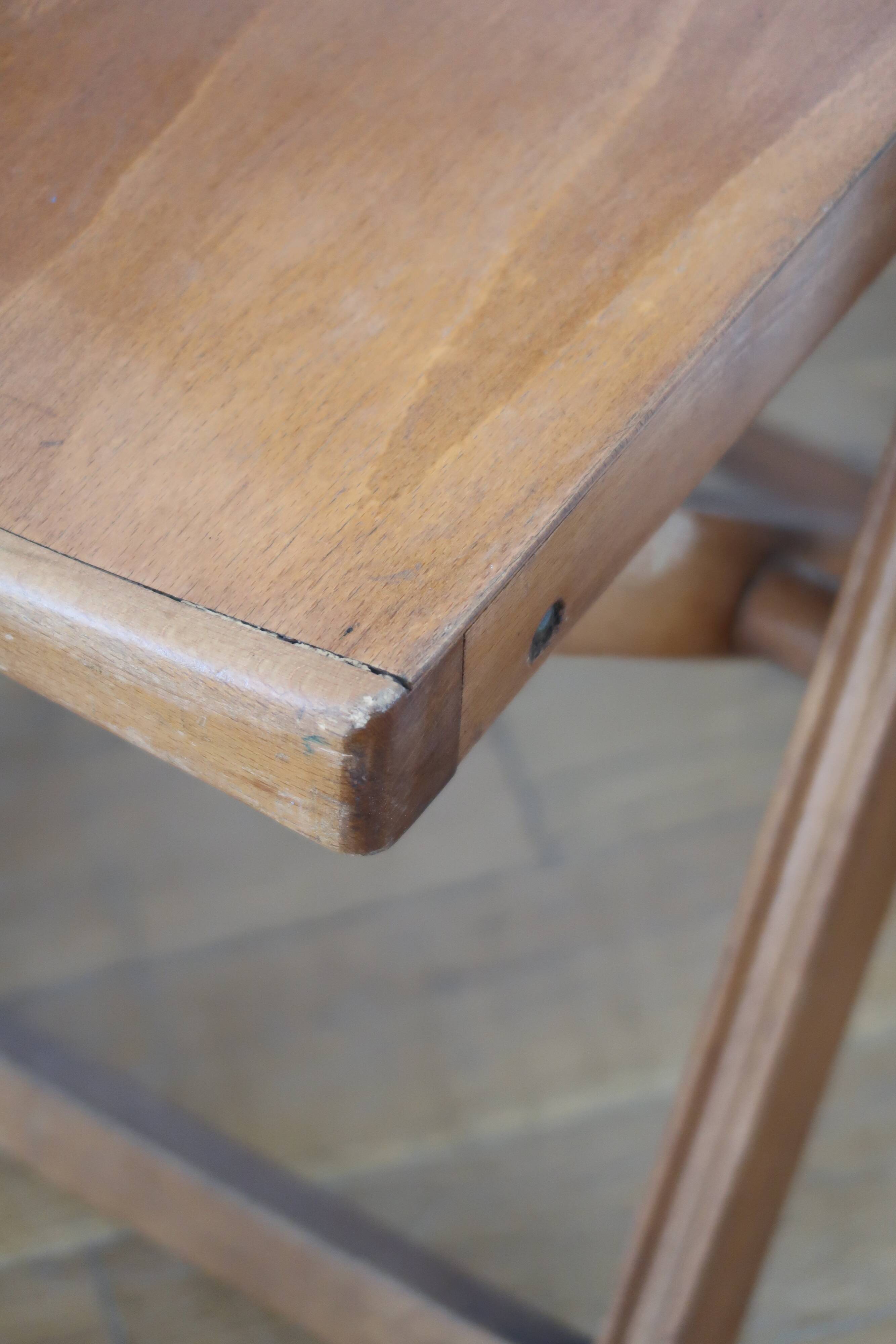 Set of 4 folding chairs in wood 70