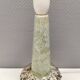 Danish table lamp in ceramic with a beautiful mint green glaze.