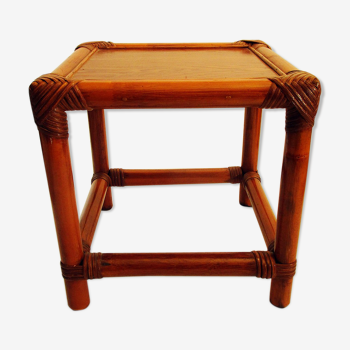 Tabouret en bambou