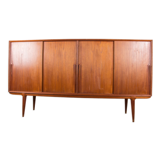 Danish teak higboard, Model 19 by Gunni Omann for Omann's Jun 1960