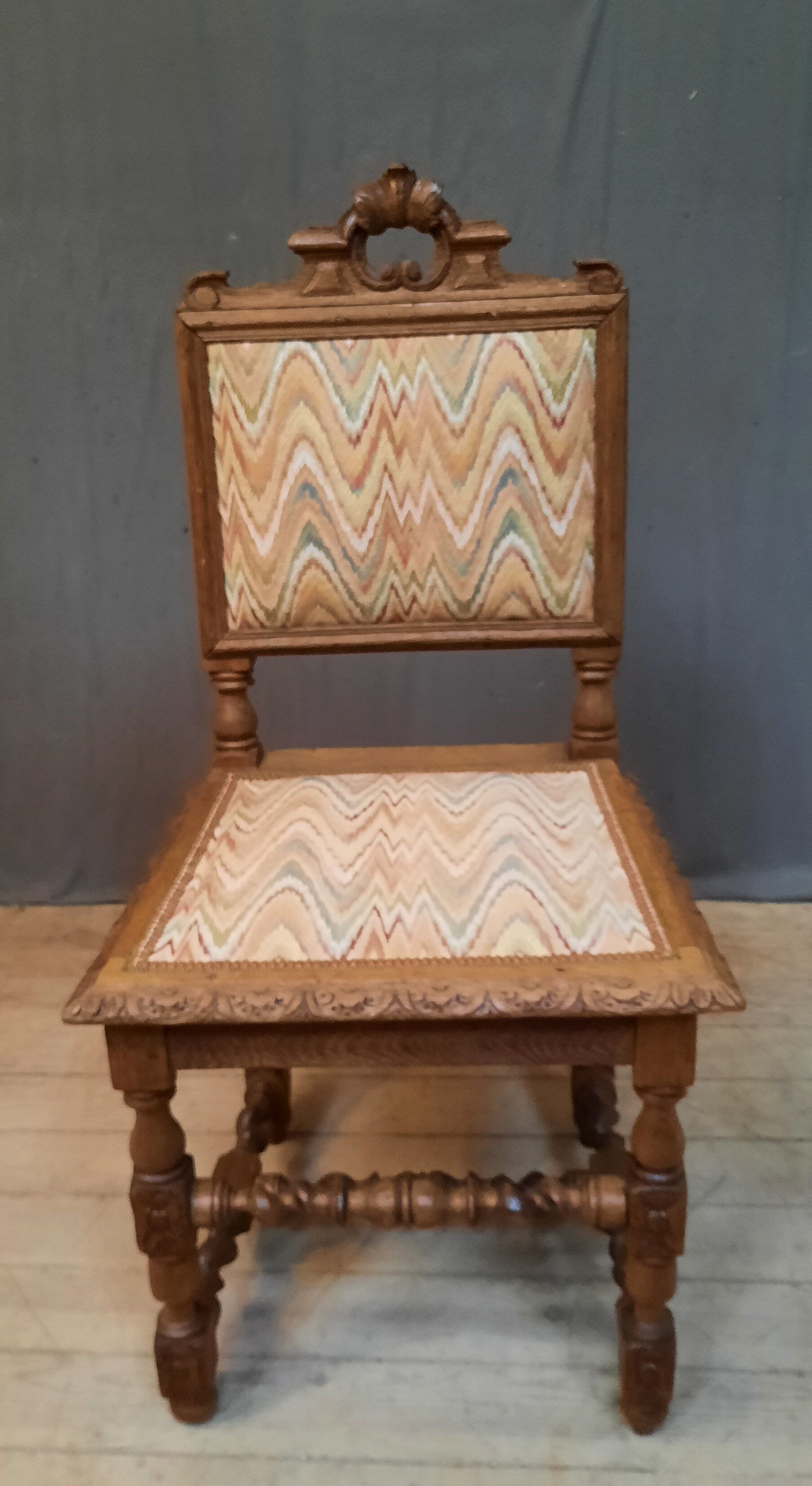 Louis XIII style chair